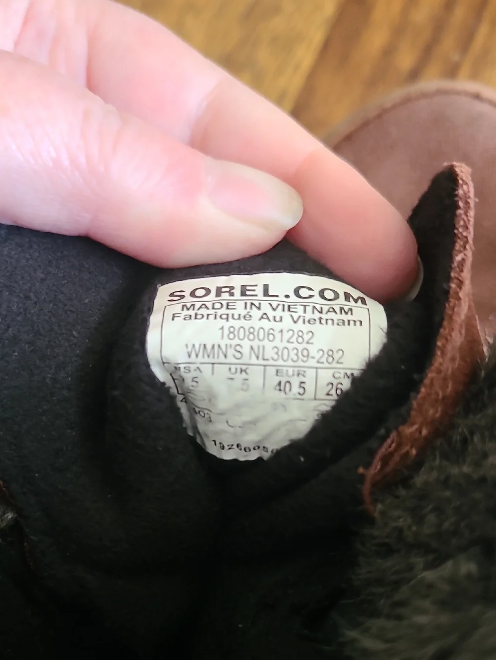 Sorel Explorer Joan Boots Womens Sz 9.5 Brown Suede Waterproof Winter NL3039-282